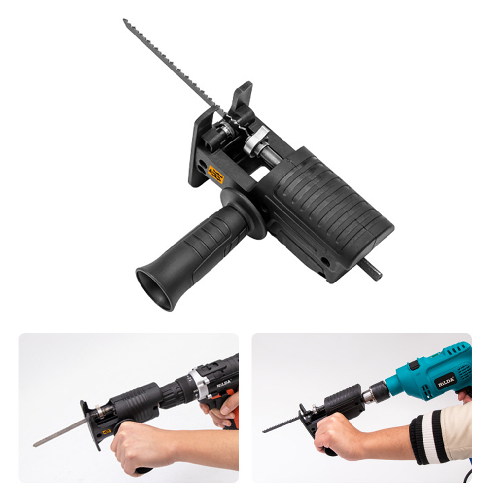 Reciprocating Saw Attachment Drill - Adaptador Portátil para Serra Sabre Multifuncional,