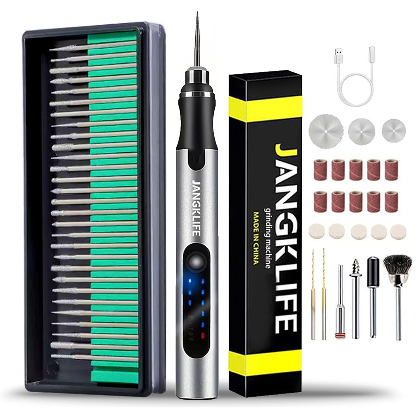 Cordless Rotary Tool Kit Accessories - USB sem fio Rotary Tool Kit