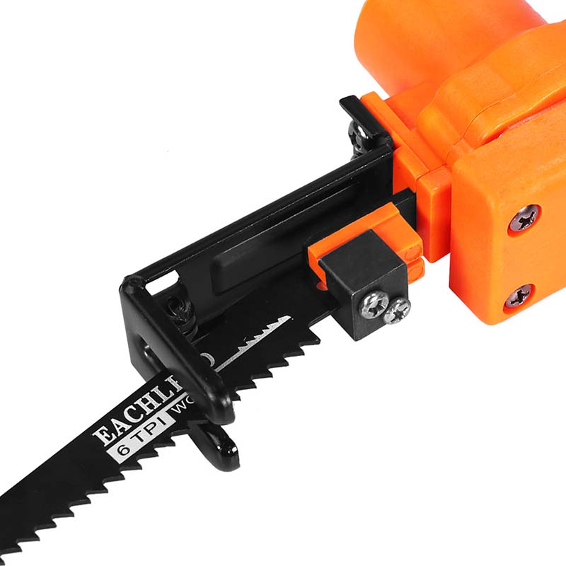 Reciprocating Saw Attachment Drill - Serra alternativa para casa, faça você