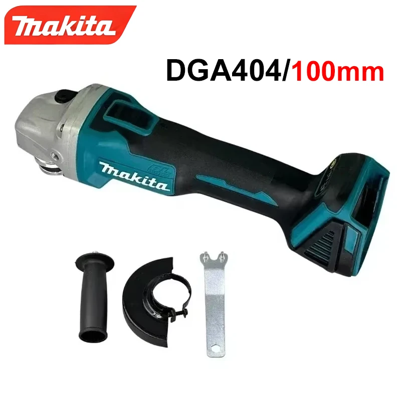 Brushless Angle Grinder Battery Powered - Esmerilhadeira Angular Recarregável Makita DGA404 100mm,
