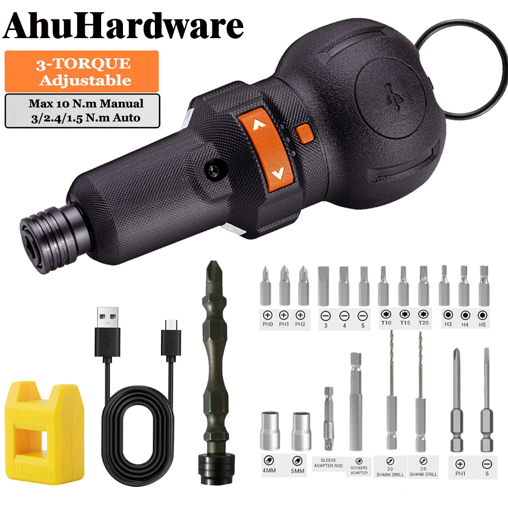 Electric Screwdriver Rechargeable Usb - Chave de fenda elétrica sem fio