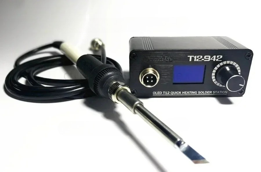 Digital Soldering Station T12 - Estação de Soldagem Digital MINI T12