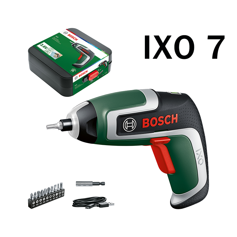 Electric Screwdriver Rechargeable Usb - Parafusadeira Elétrica Sem Fio Bosch IXO7,