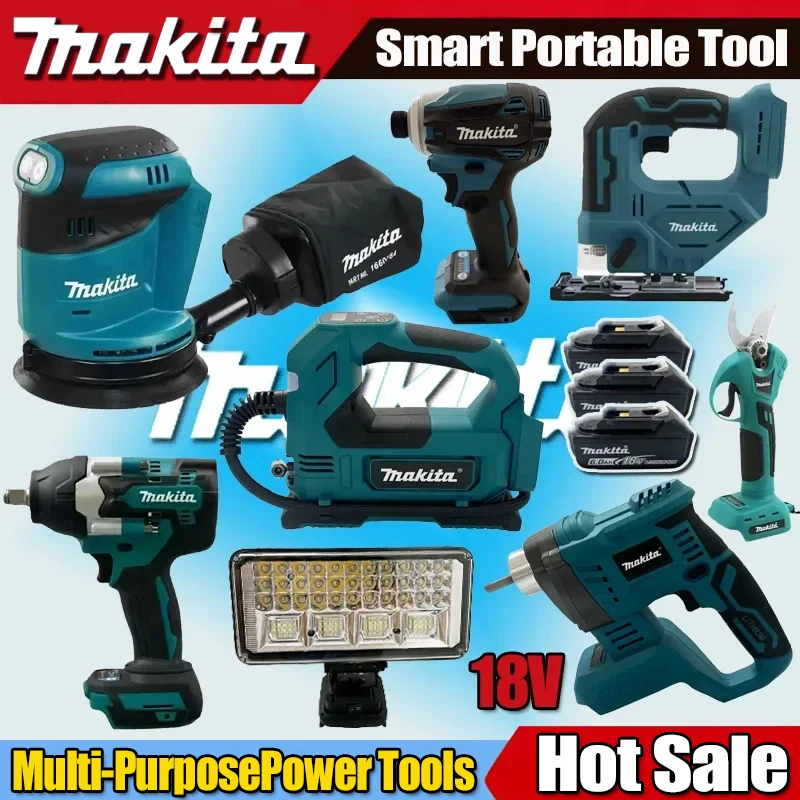 Brushless Angle Grinder Battery Powered - Novo Kit Combo Makita de Ferramentas