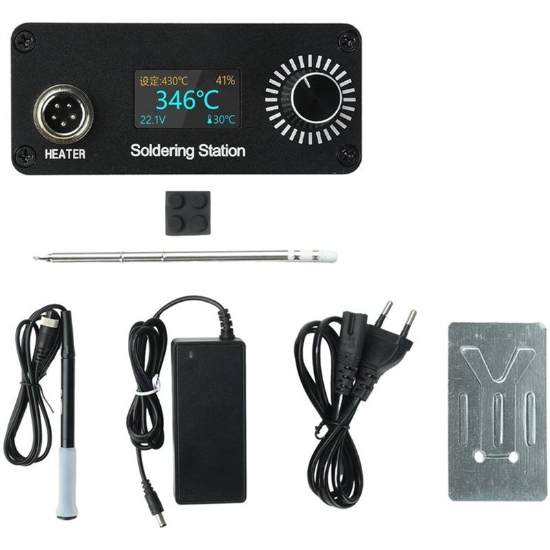 Digital Soldering Station T12 - Estação de Solda Portátil B23B T12
