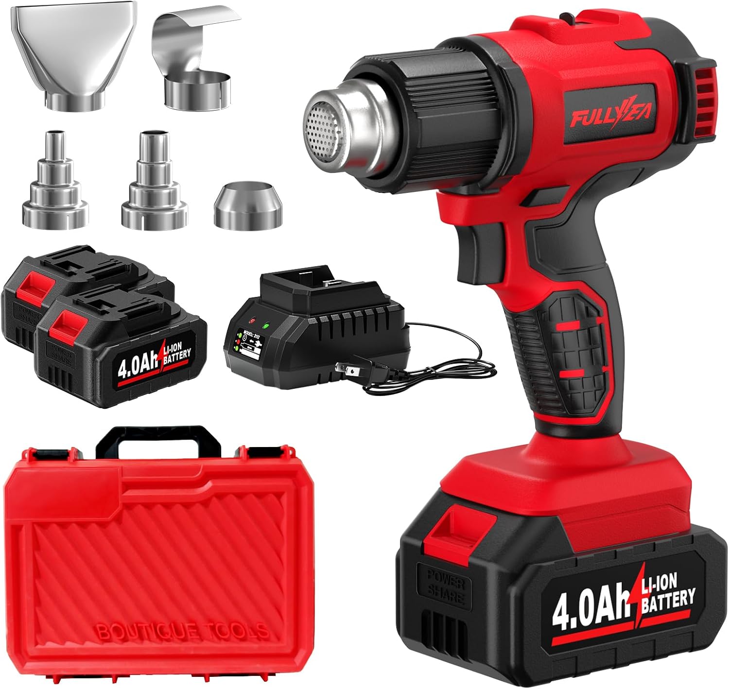 Cordless Heat Gun For Shrink Tubing - Pistola de Ar Quente Sem Fio,