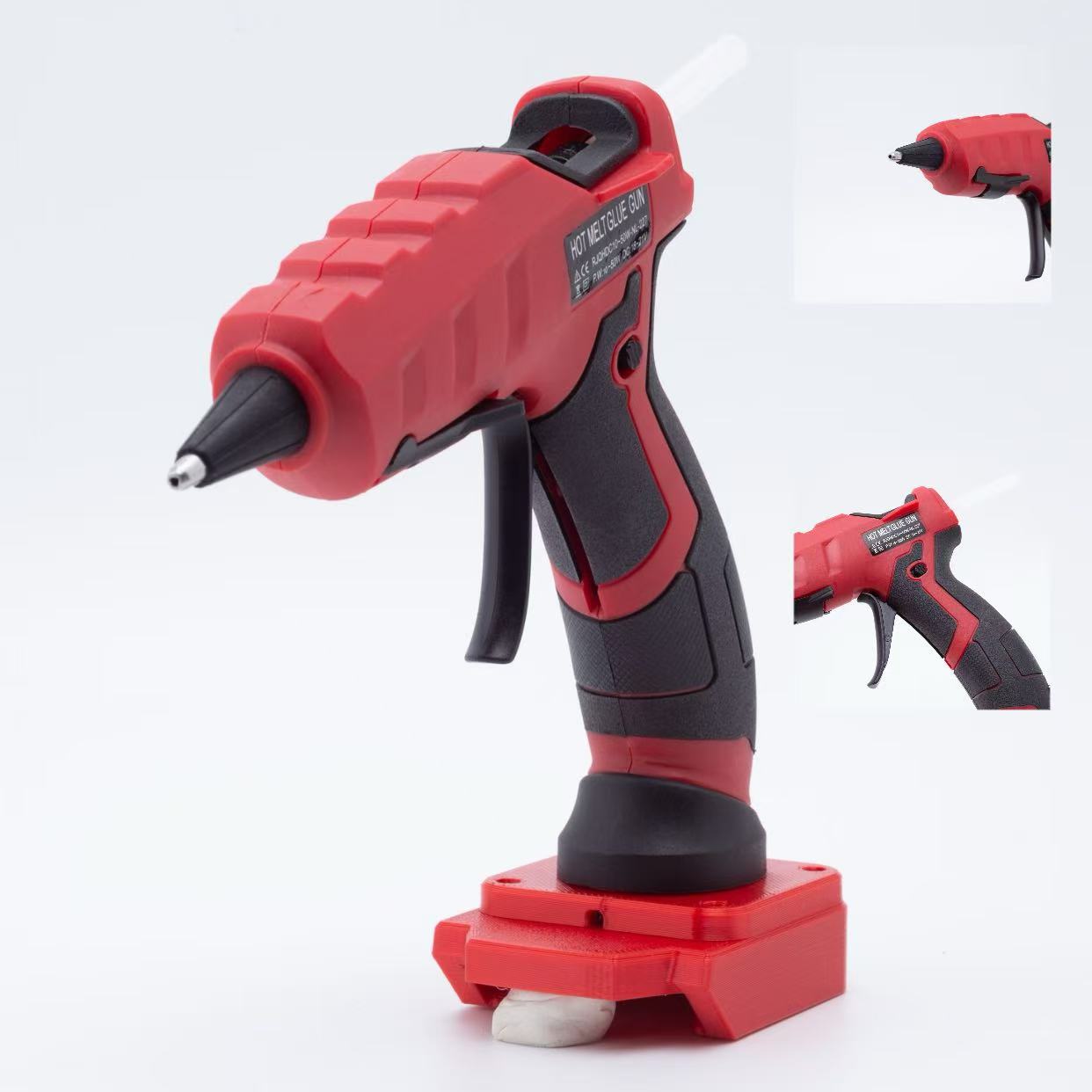 Hot Melt Glue Gun Cordless - Pistola de Cola Quente 60W 7mm