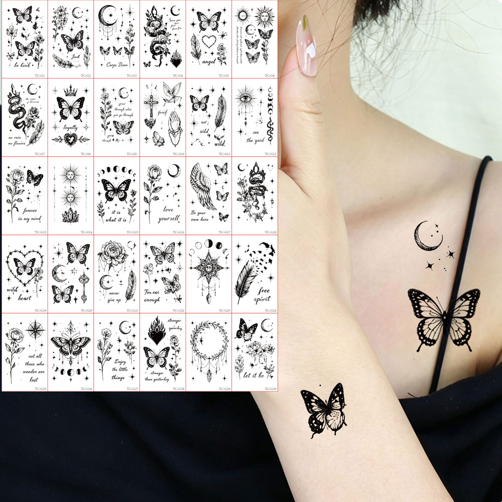 Hand Tools - 30 peças de adesivos de tatuagem