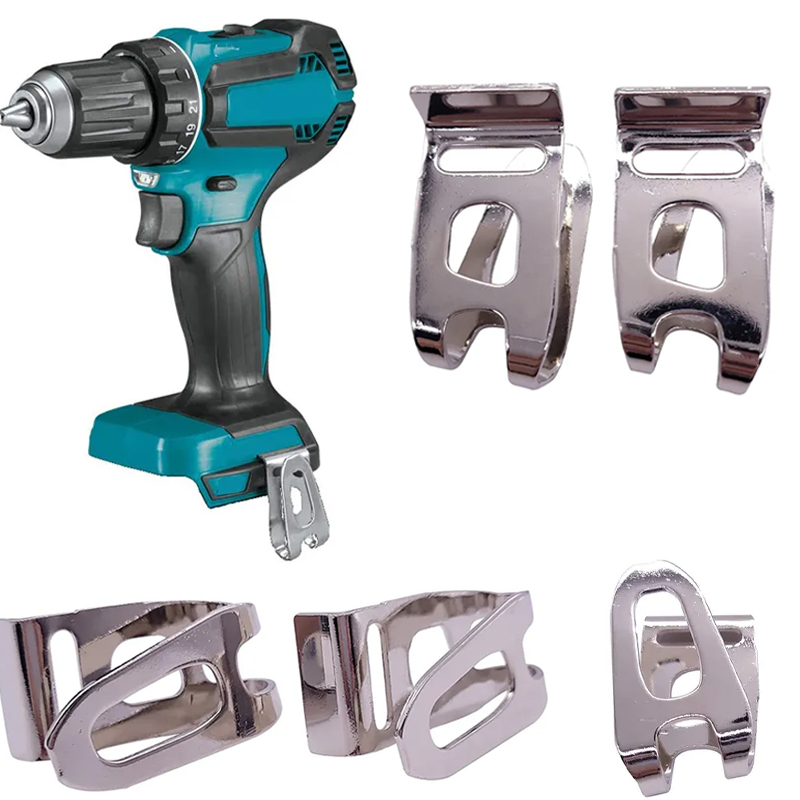 Brushless Cordless Electric Drill 18V - Clipe de cinto com parafuso para