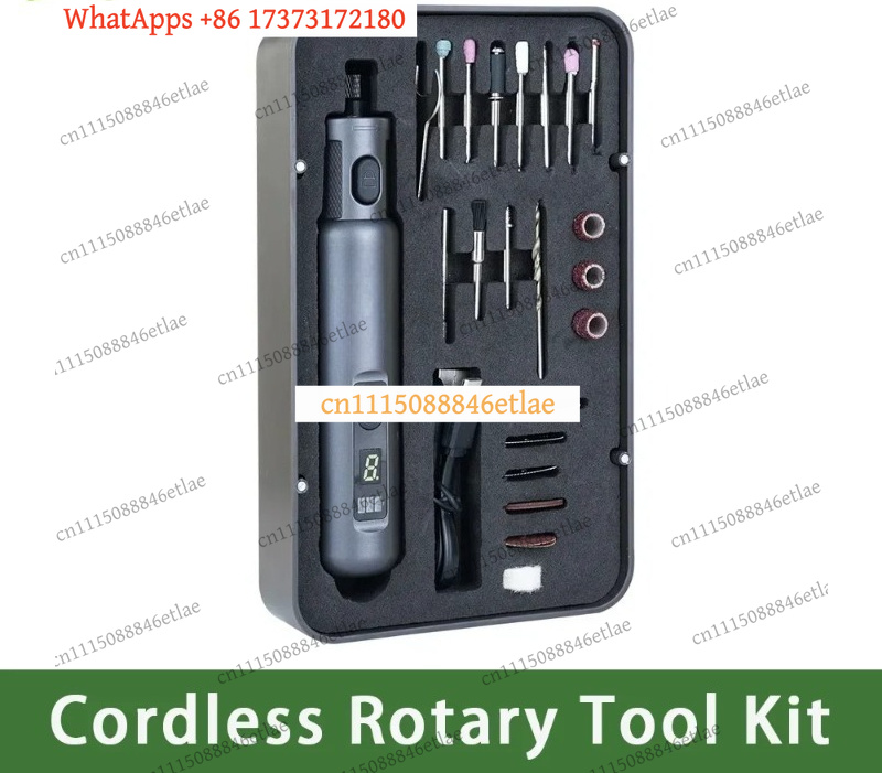 Cordless Rotary Tool Kit Accessories - Kit de Ferramenta Rotativa Sem Fio
