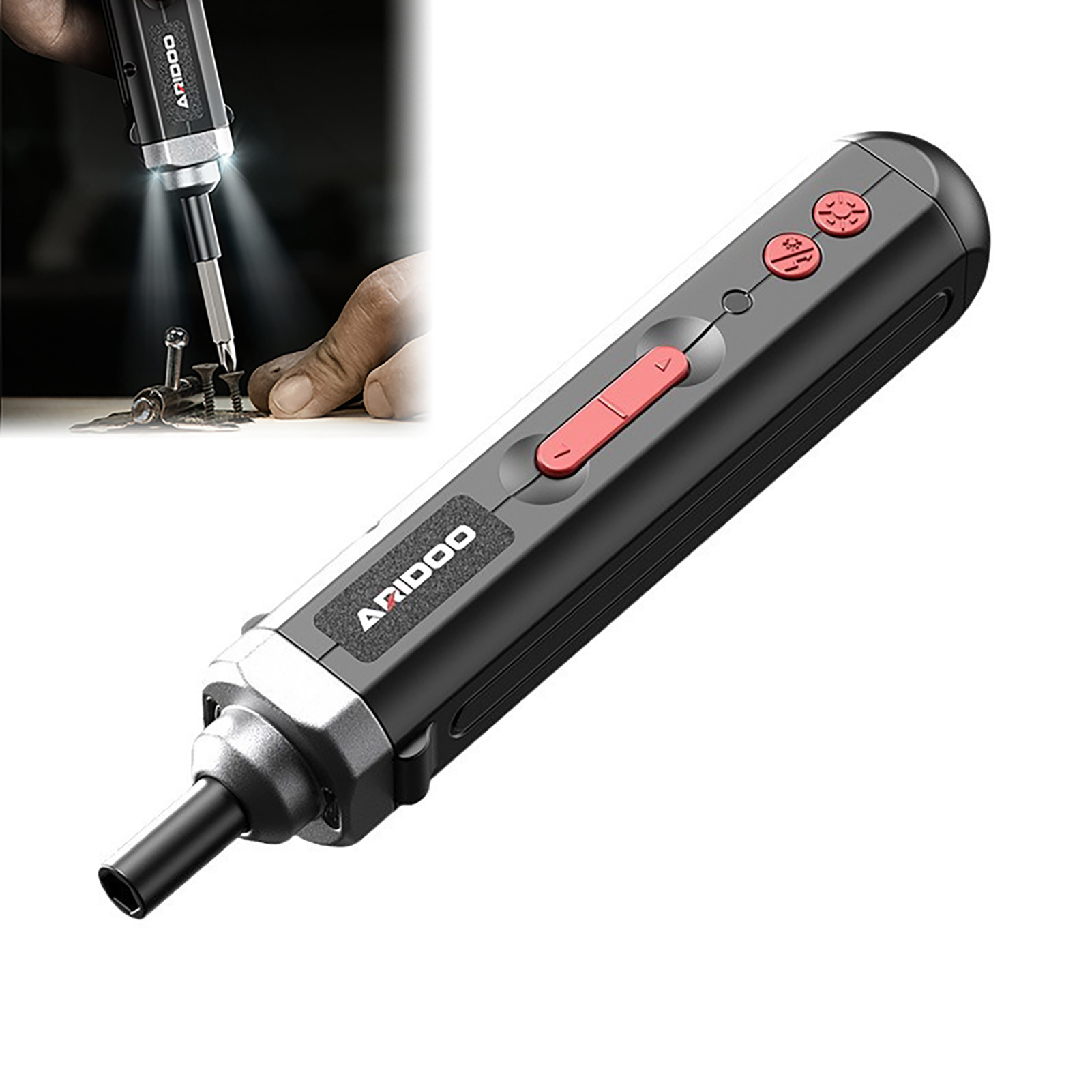 Electric Screwdriver Rechargeable Usb - Chave de fenda elétrica portátil sem