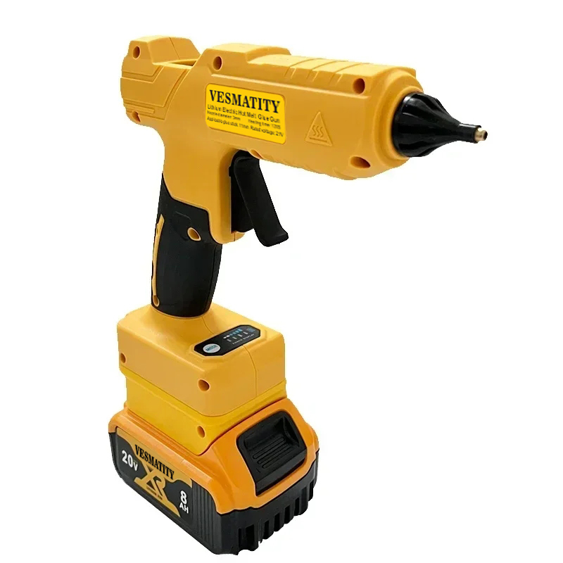 Pistola de Cola Quente Elétric - Hot Melt Glue Gun Cordless avaliação e preço