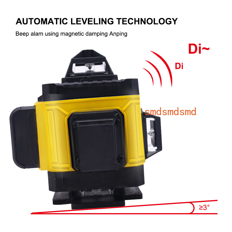 Nível de laser 4D de 16 linhas - Laser Level 16 Lines 4D Green avaliação e preço