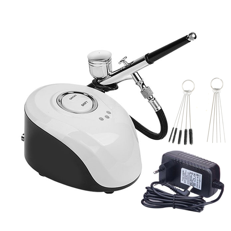 Kit de Aerógrafo Profissional  - Airbrush Kit With Mini Compressor avaliação e preço