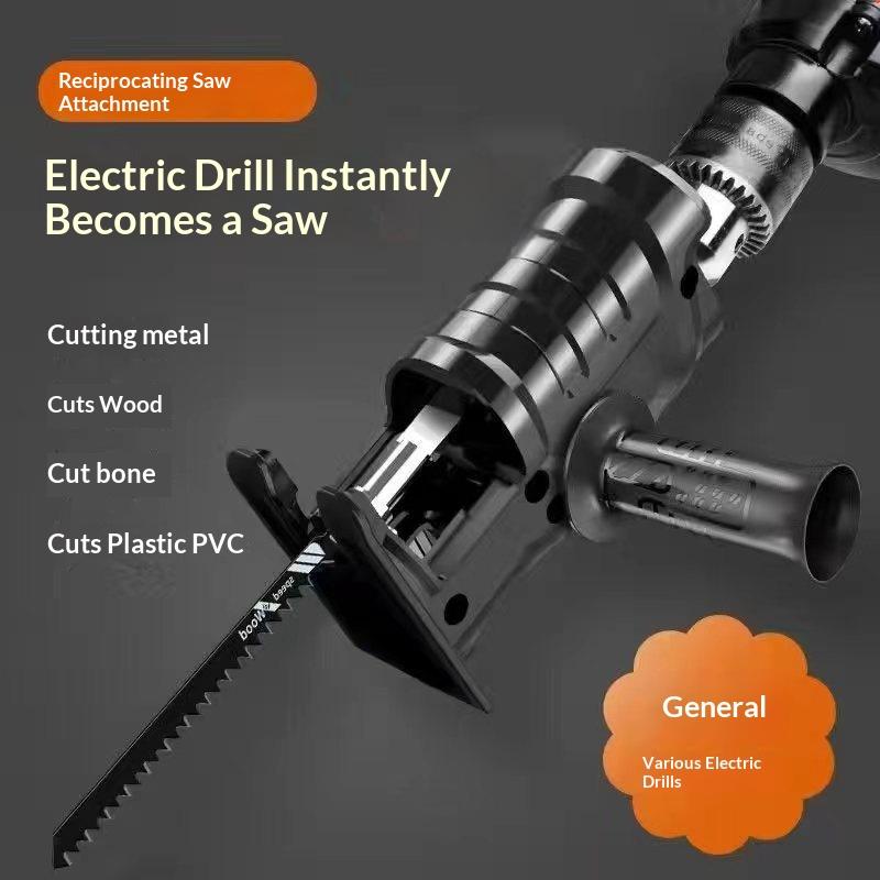 ♥ Adaptador de Furadeira Elétr - Reciprocating Saw Attachment Drill avaliação e preço