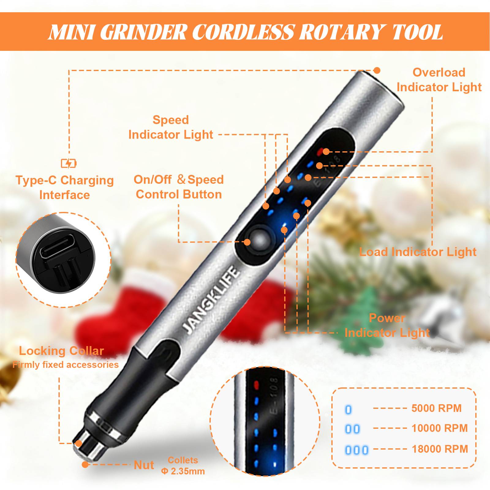 USB sem fio Rotary Tool Kit Wo - Cordless Rotary Tool Kit Accessories avaliação e preço