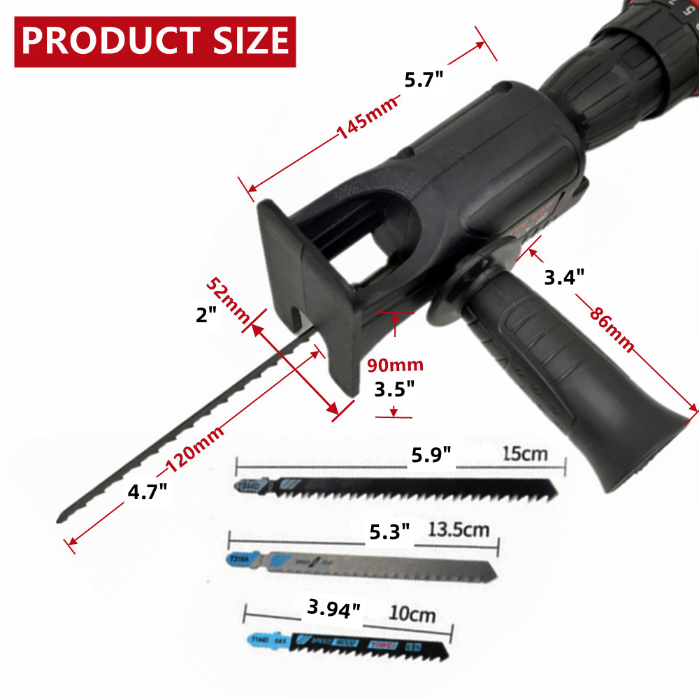 Portátil alternativo Saw Adapt - Reciprocating Saw Attachment Drill avaliação e preço