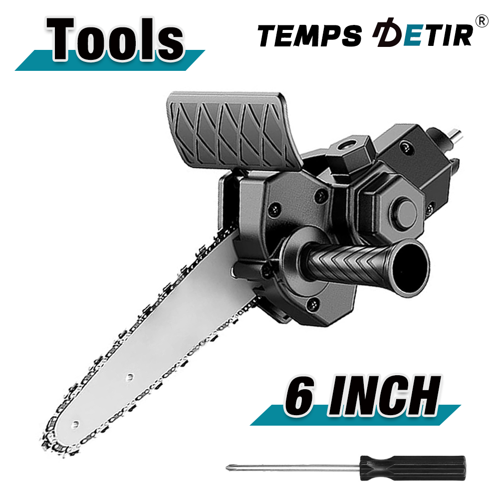 6-Polegada conversão de broca  - Mini Electric Chainsaw 6 Inch avaliação e preço