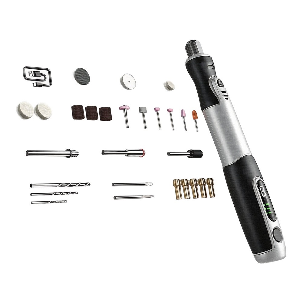 Kit de Ferramentas Rotativas E - Cordless Rotary Tool Kit Accessories avaliação e preço