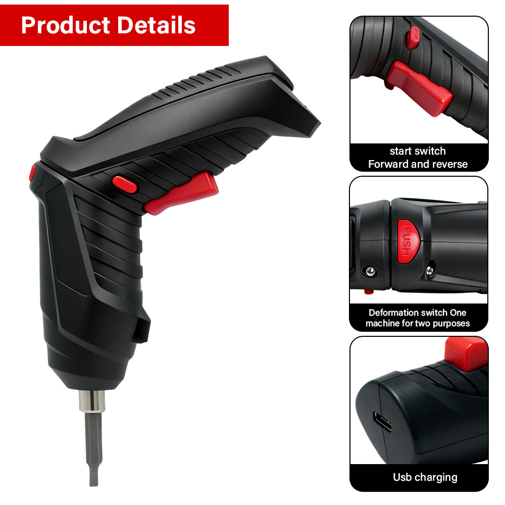 Conjunto de Chave de Fenda Elé - Electric Screwdriver Rechargeable Usb avaliação e preço