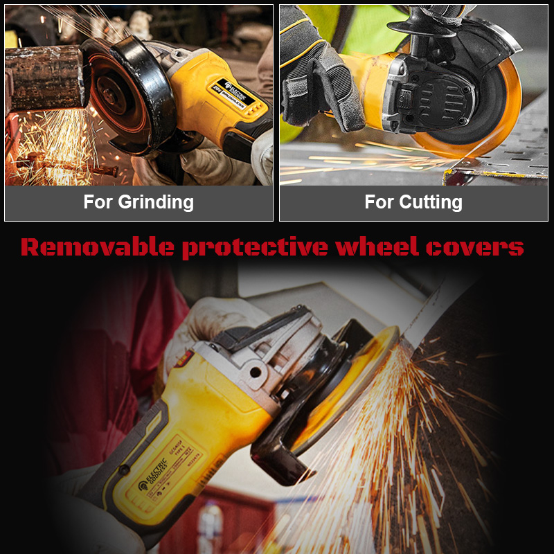 Esmerilhadeira Angular Sem Esc - Brushless Angle Grinder Battery Powered avaliação e preço