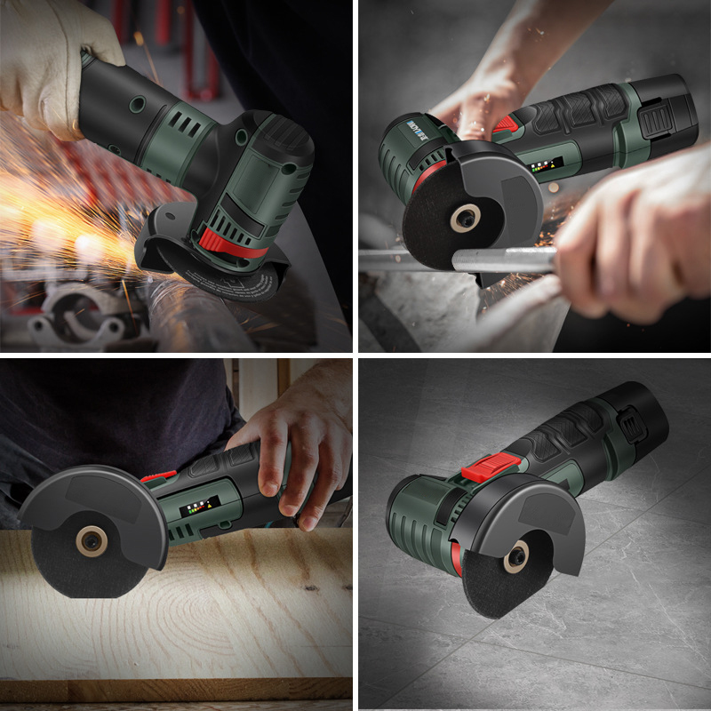 12v sem escova ângulo moedor 1 - Brushless Angle Grinder Battery Powered avaliação e preço
