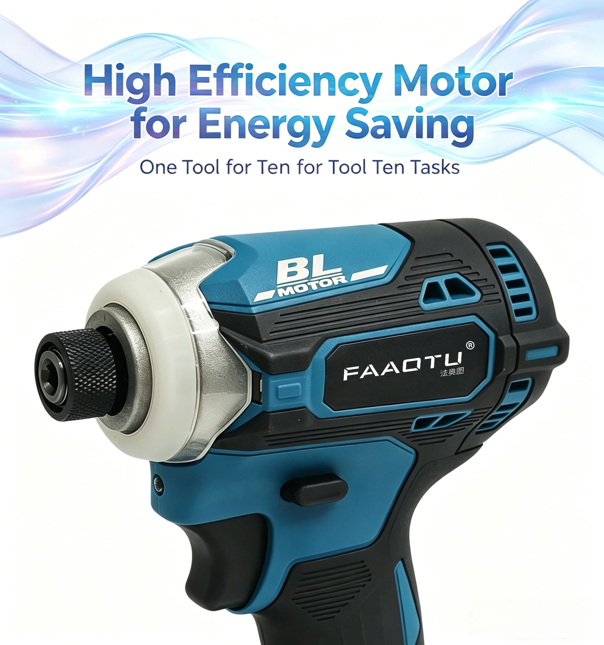 Parafusadeira de Impacto Sem F - Brushless Cordless Electric Drill 18V avaliação e preço