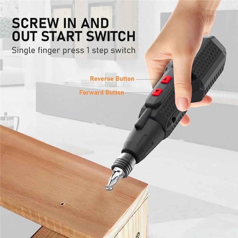 Conjunto de Chave de Fenda Elé - Electric Screwdriver Rechargeable Usb avaliação e preço