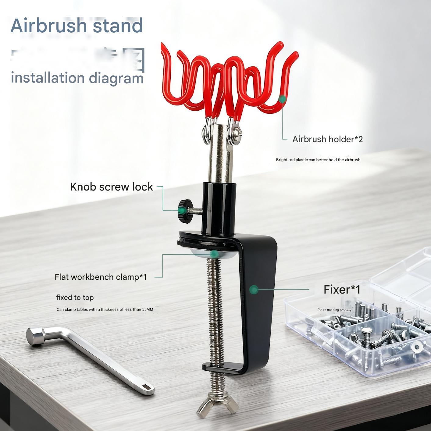 Suporte de Gravidade para Aeró - Airbrush Kit With Mini Compressor avaliação e preço