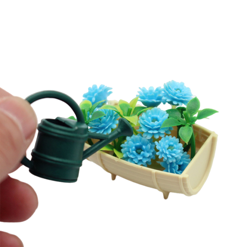 1/12 casa de bonecas simulação - Garden Tools avaliação e preço