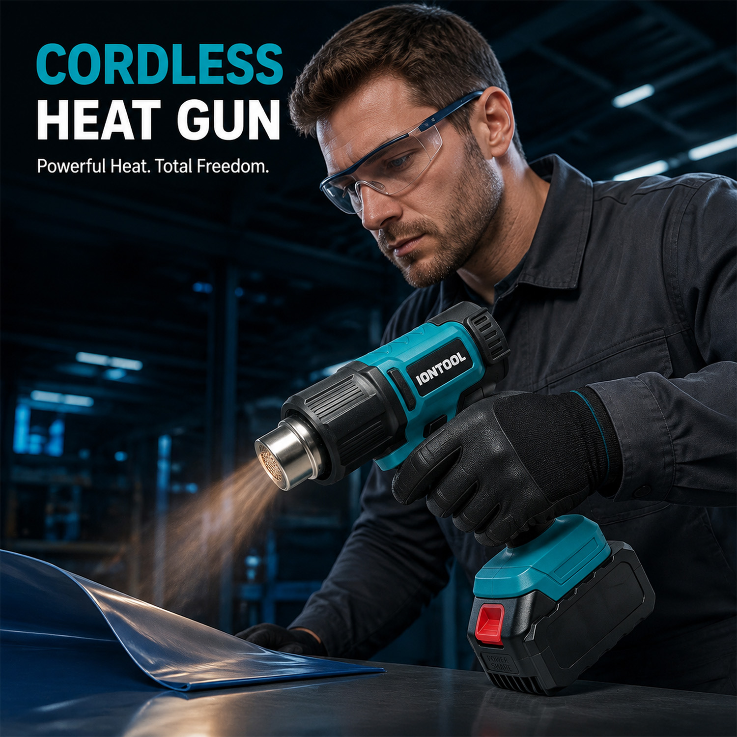 IONTOOL 550 ℃   Pistola de Cal - Cordless Heat Gun For Shrink Tubing avaliação e preço