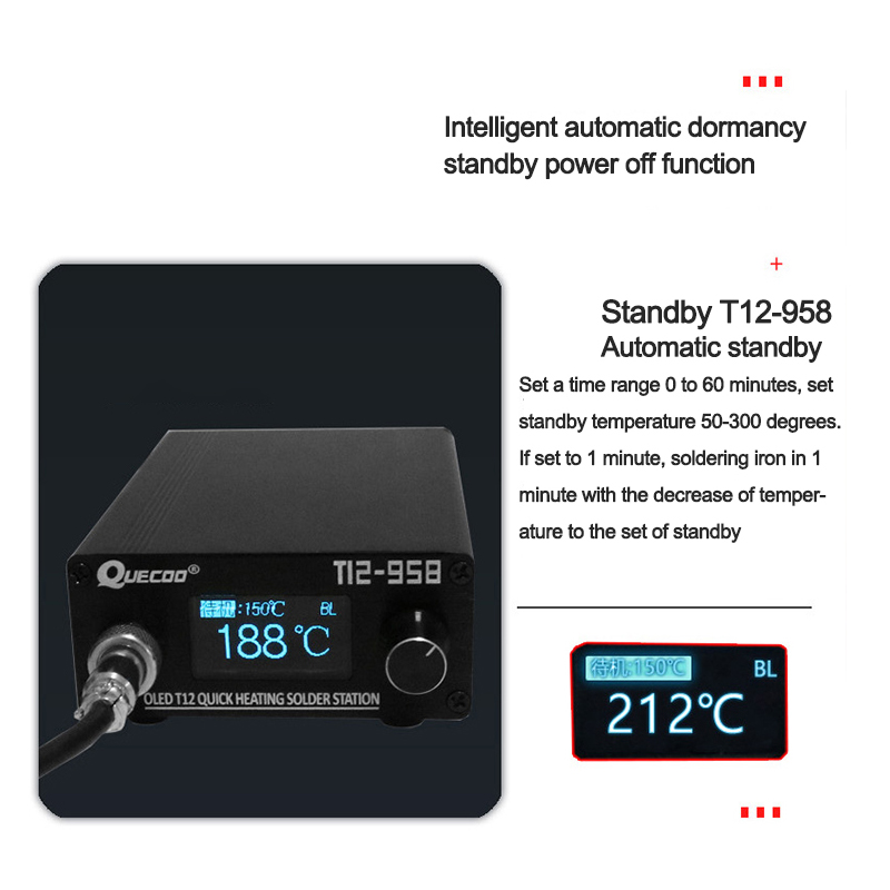 Estação de Soldagem Inteligent - Digital Soldering Station T12 avaliação e preço