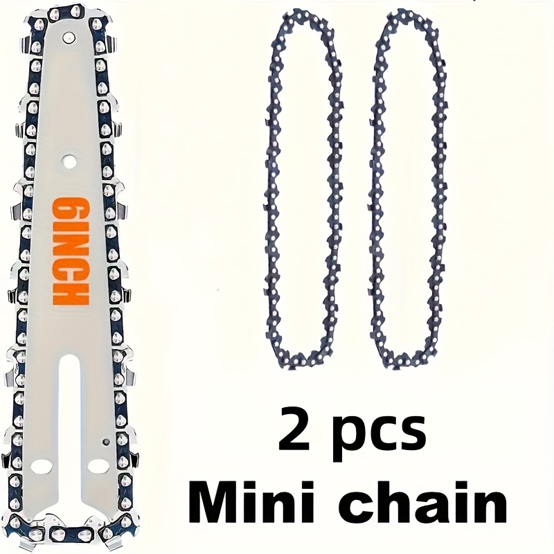 2 peças de corrente de motosse - Mini Electric Chainsaw 6 Inch avaliação e preço