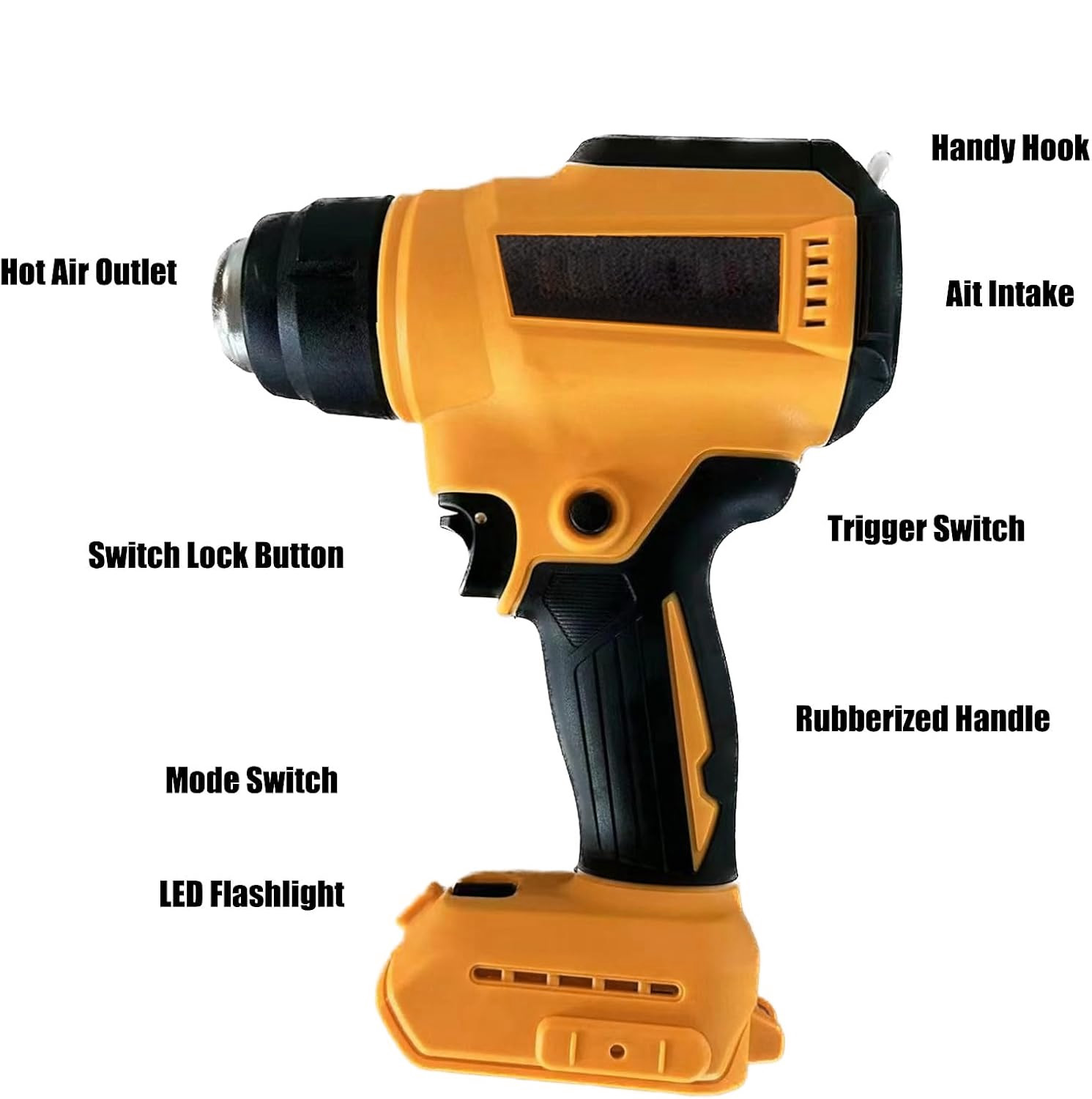 Pistola de Calor Sem Fio para  - Cordless Heat Gun For Shrink Tubing avaliação e preço
