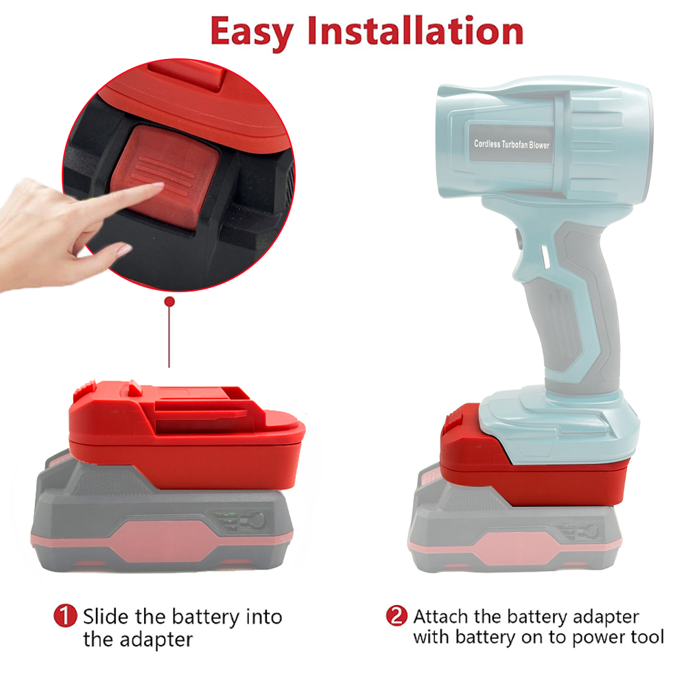 NOVO Adaptador Conversor de Ba - Brushless Cordless Electric Drill 18V avaliação e preço