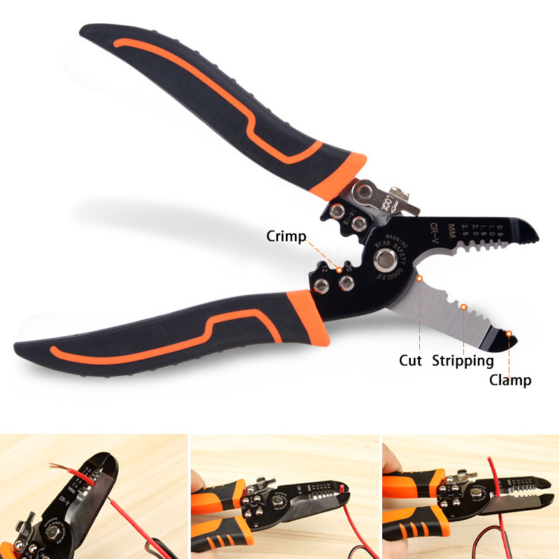 Alicate de Crimpar Multifuncio - Automatic Wire Stripper Cutter avaliação e preço