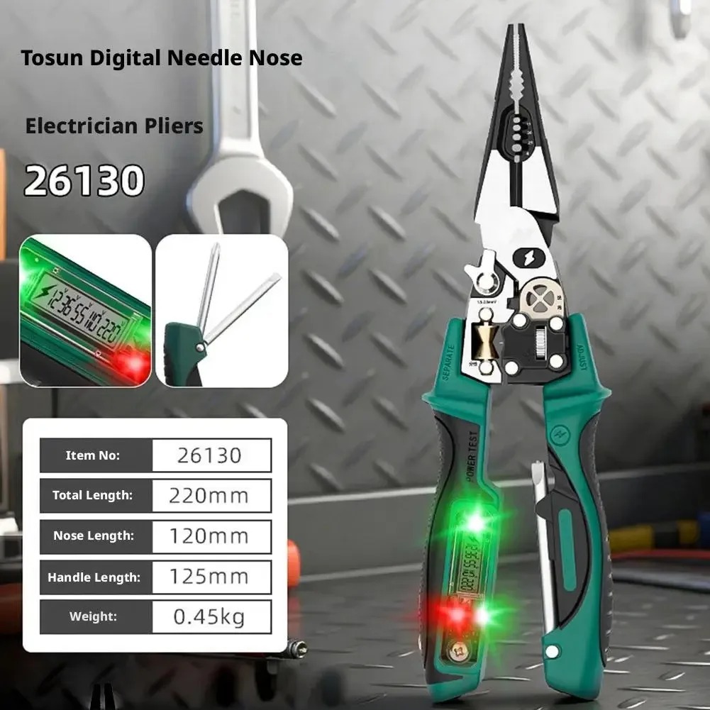Alicate de Eletricista com Tes - Automatic Wire Stripper Cutter avaliação e preço