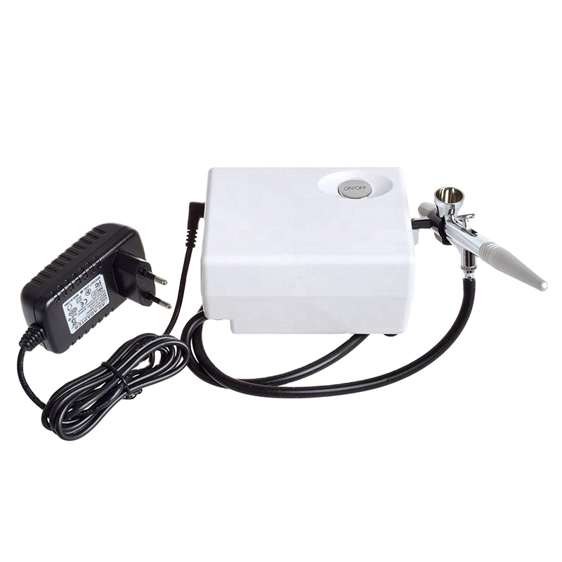 Kit Aerógrafo Profissional BT- - Airbrush Kit With Mini Compressor avaliação e preço