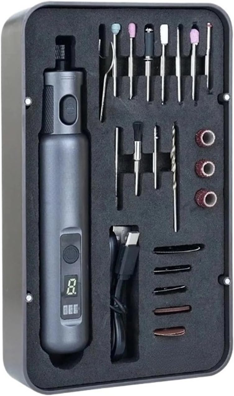 Kit de Ferramenta Rotativa Sem - Cordless Rotary Tool Kit Accessories avaliação e preço