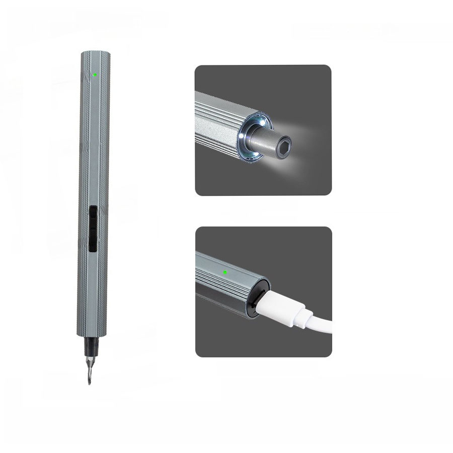 Conjunto de chave de fenda elé - Electric Screwdriver Rechargeable Usb avaliação e preço