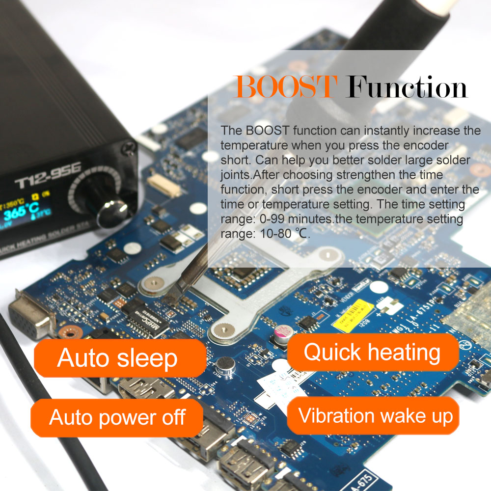 QUECOO-T12-956 Estação De Sold - Digital Soldering Station T12 avaliação e preço