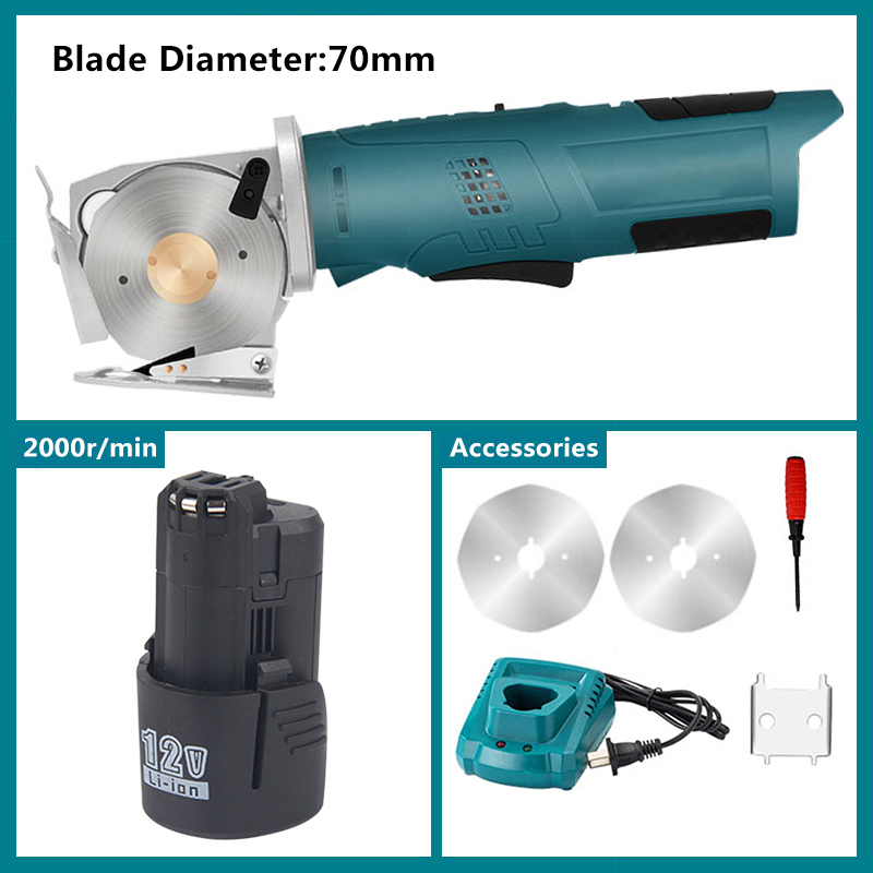 Elétrica Redonda Tesoura Cordl - Cordless Rotary Tool Kit Accessories avaliação e preço