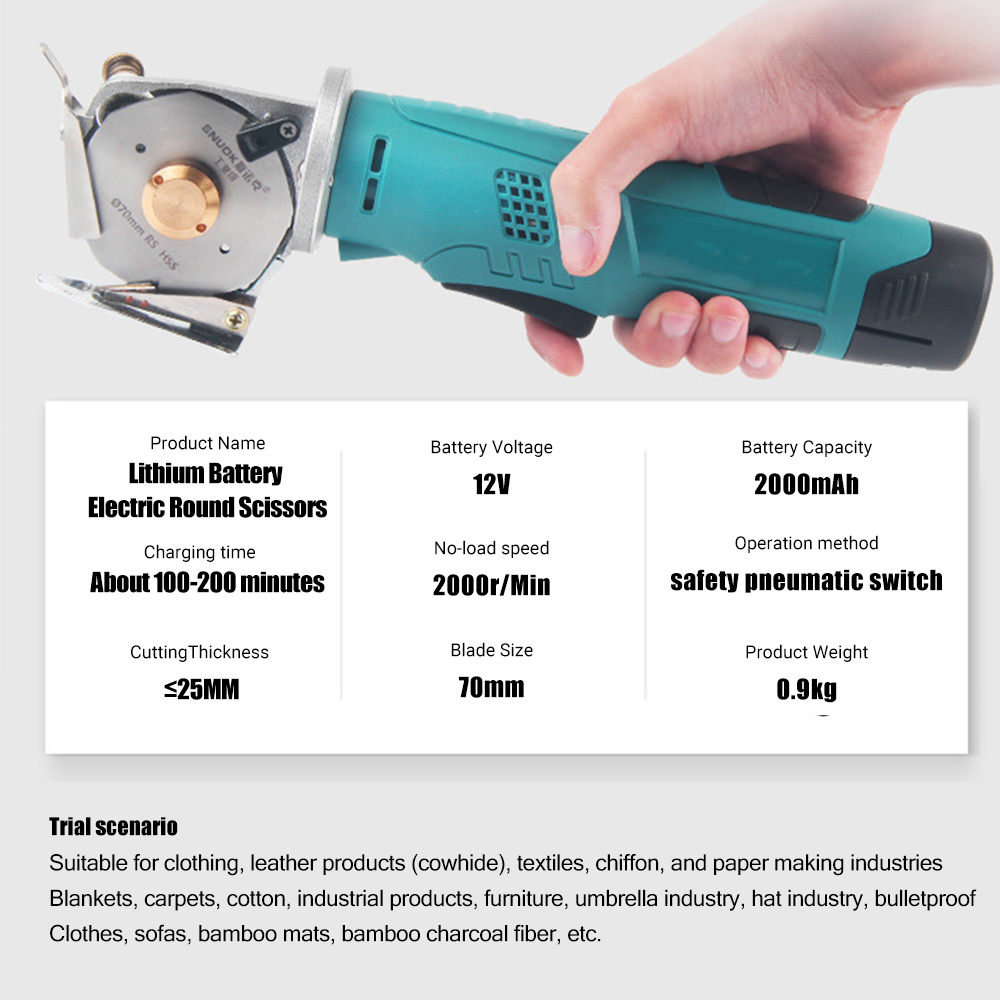 Elétrica Redonda Tesoura Cordl - Cordless Rotary Tool Kit Accessories avaliação e preço