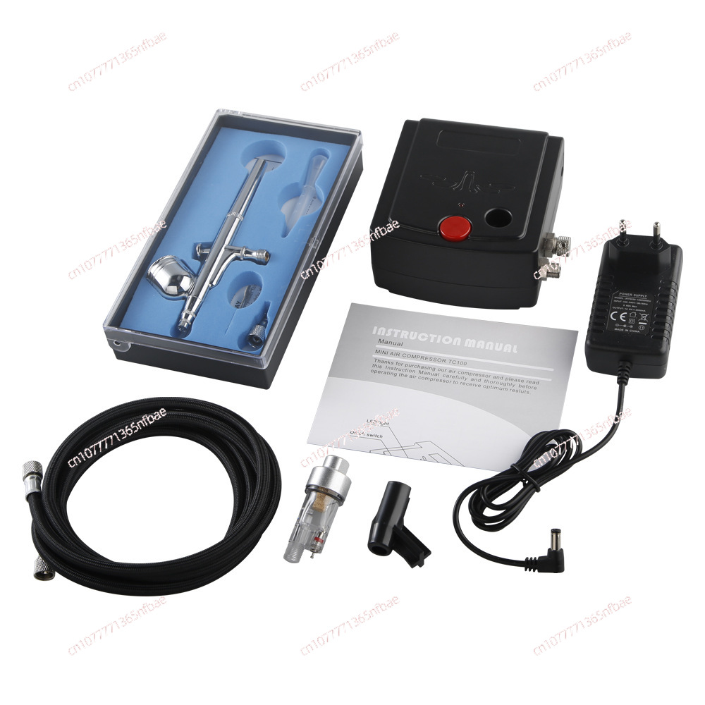 Kit de Compressor de Ar Mini c - Airbrush Kit With Mini Compressor avaliação e preço