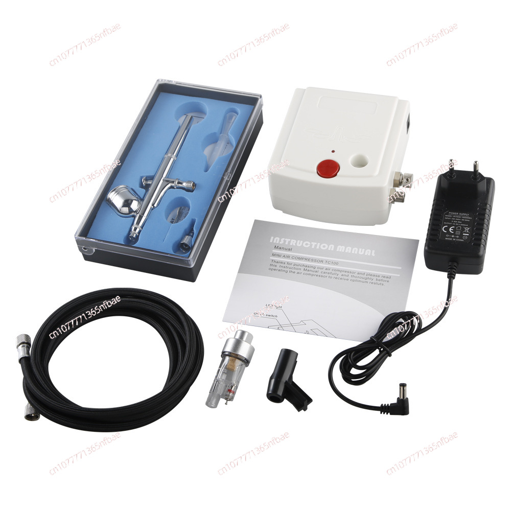 Kit de Compressor de Ar Mini c - Airbrush Kit With Mini Compressor avaliação e preço