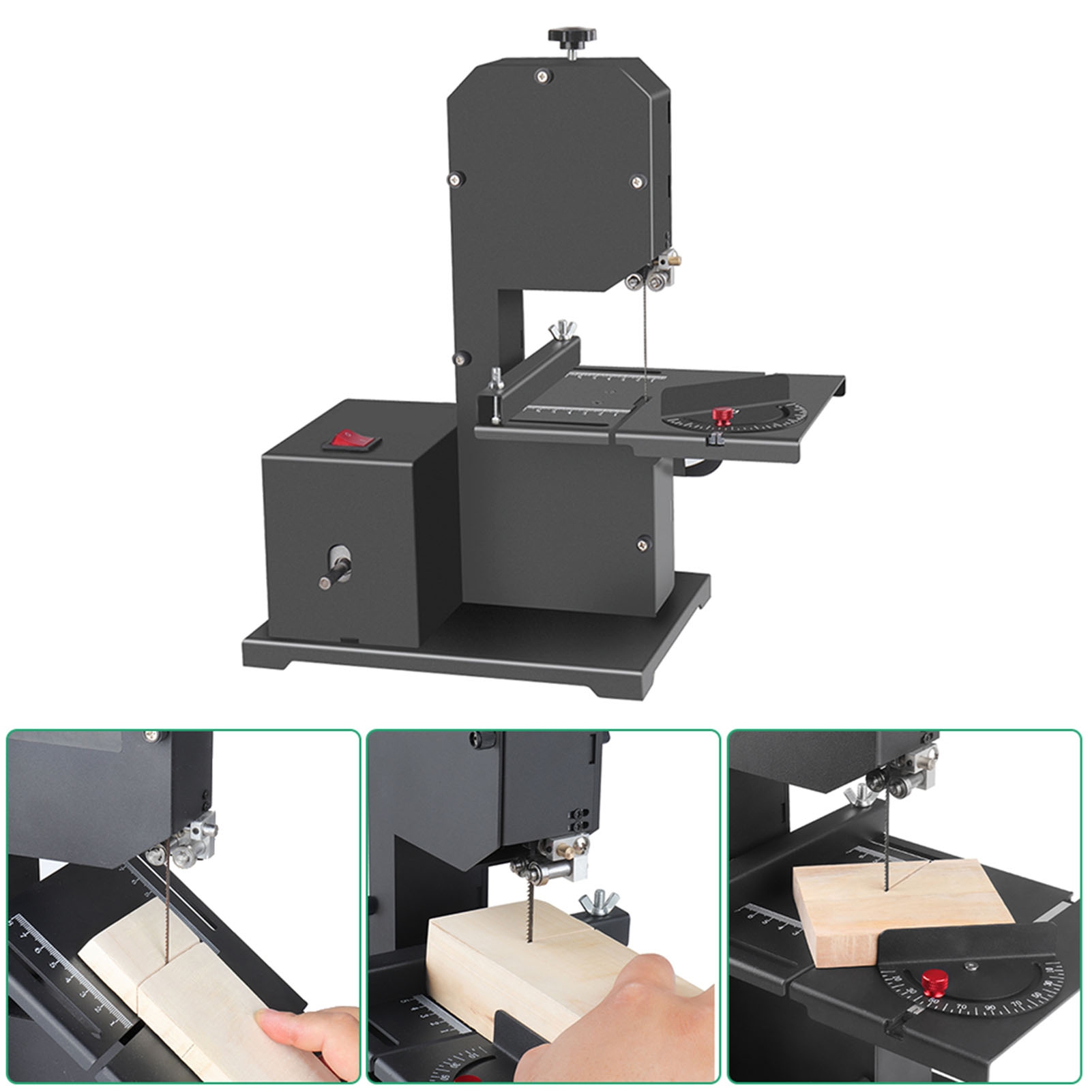 Mini Serra de Fita Multifuncio - Mini Table Saw For Woodworking avaliação e preço