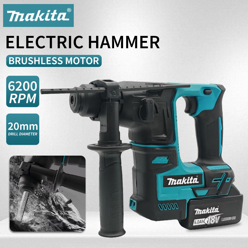 Martelo Elétrico Makita Sem Es - Brushless Cordless Electric Drill 18V avaliação e preço