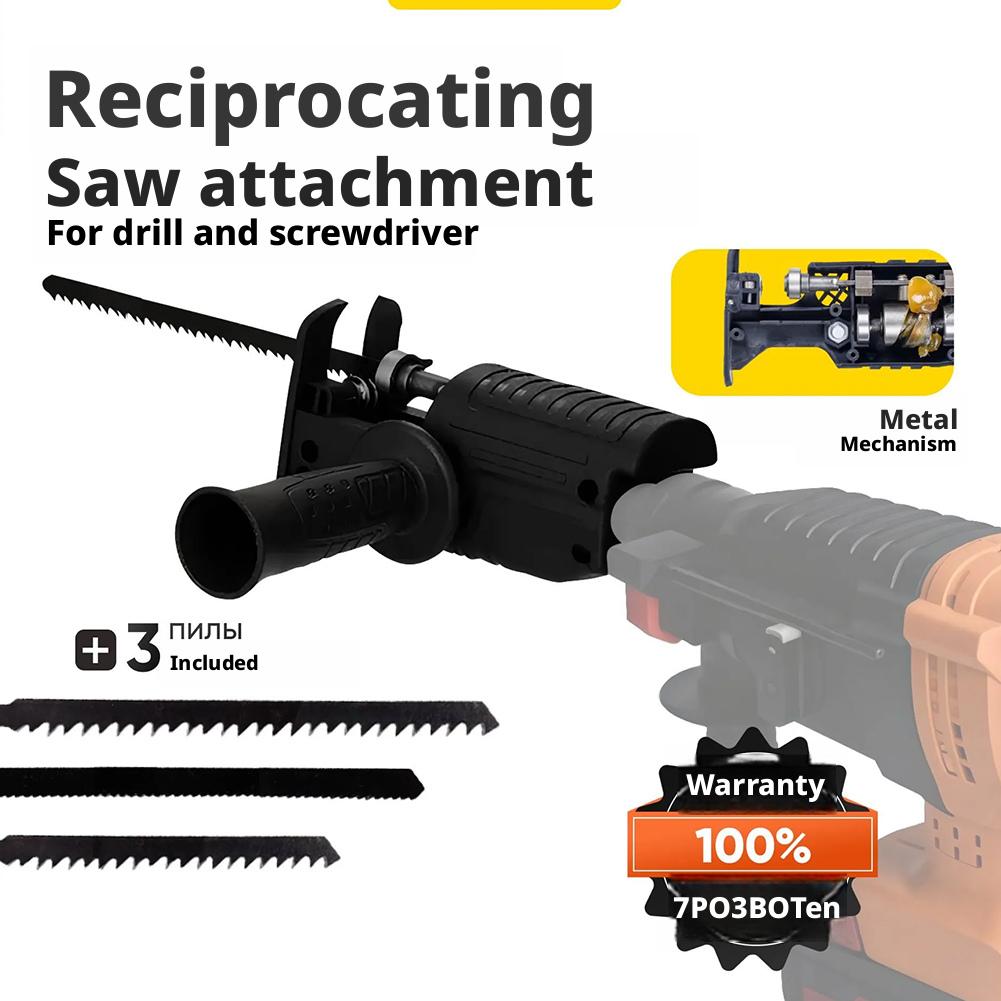 Adaptador de Furadeira Elétric - Reciprocating Saw Attachment Drill avaliação e preço